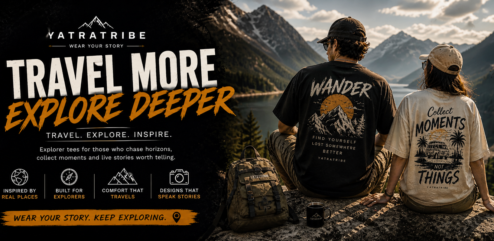 Traveller & Explorer T-Shirts