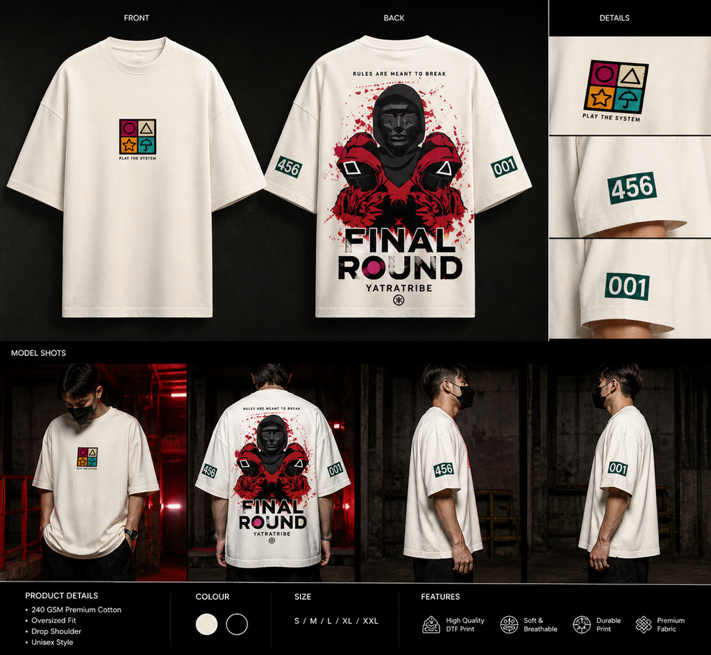 Final Round Oversized Tee