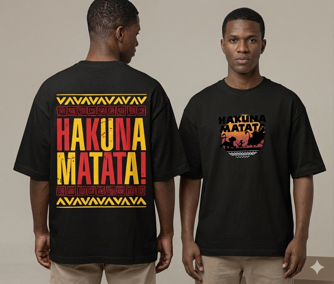 Hakuna Matata Oversized Tee